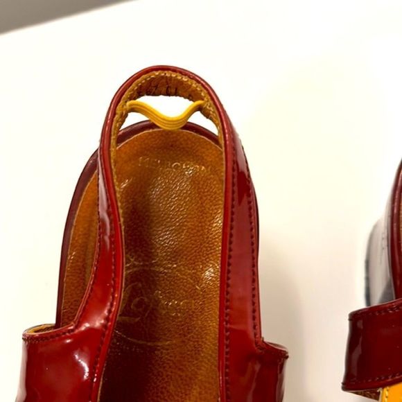 Vintage sling-back heels - Picture 8 of 12